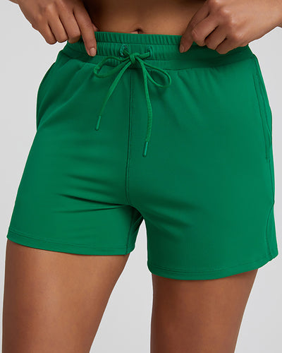 Popular Hot Summer Causal Women Sports Shorts with Pocket S-XL