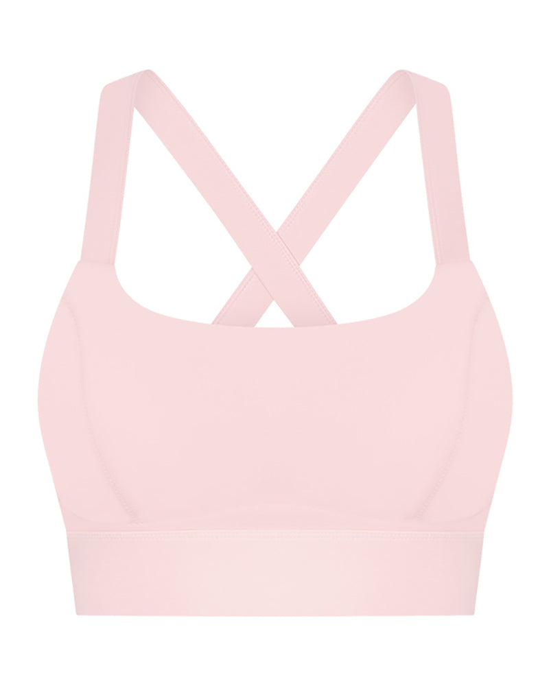 Newest Women Back Criss Cross High Elestic Yoga Sports Bra White Pink Orange Black Gray Cyan 4-12