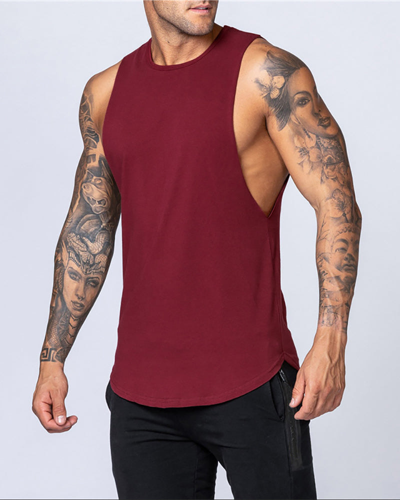 Wholesale Summer Solid Color Loose Men&