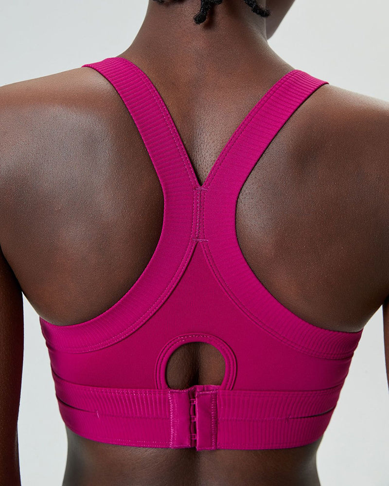 High Protection Adjustable Back Sport Bra S-XL