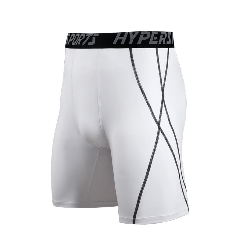 3 Pcs Sports Tight Shorts Men&