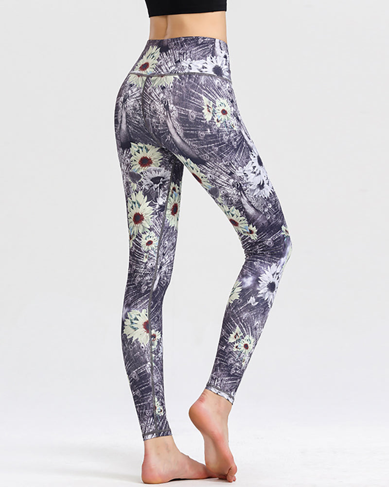 Ladies Fashion New Digital Printed Yoga Pants Women&