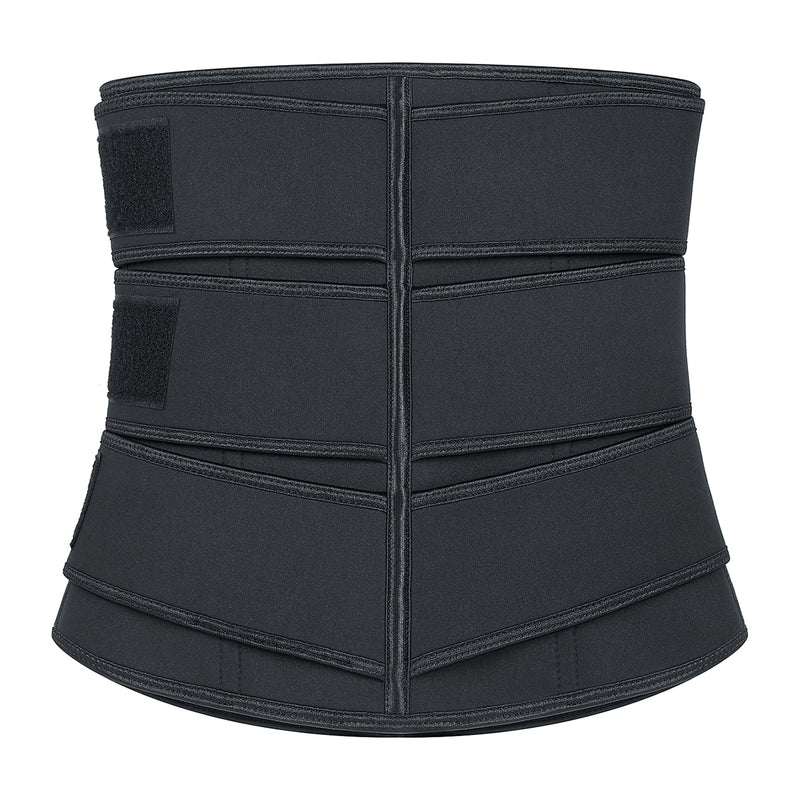 Zippers Reinforce Triple Girdle Corsets