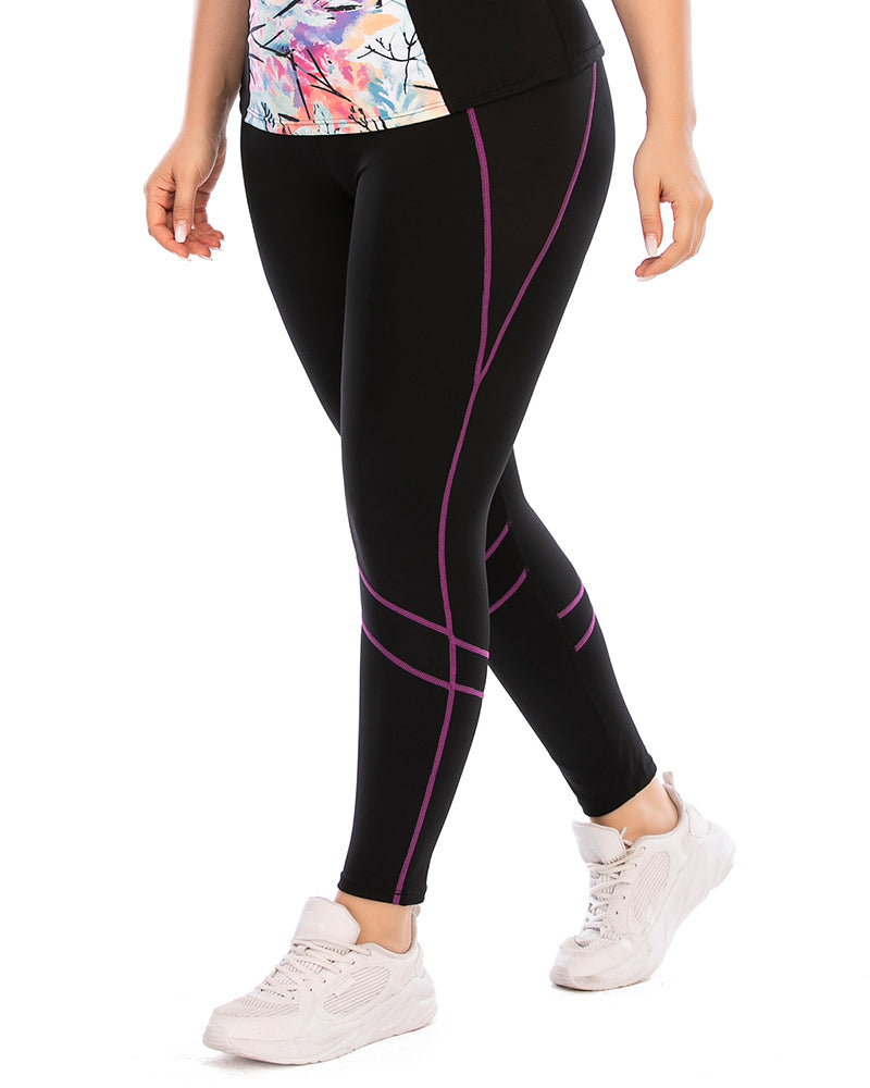 Sports Vest Slim Running Leggings Plus Size Yoga L-3XL