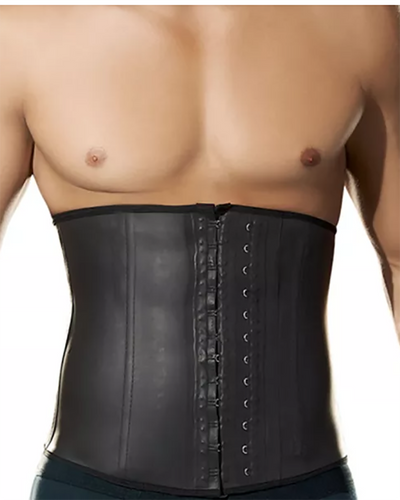 9 Steel Bone Men New Arrival Black Under Bust Shaping Corset