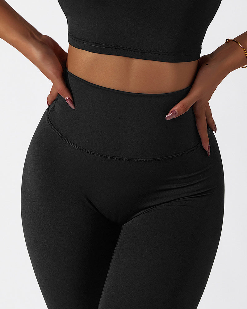 Environmentally Friendly Regeneration Nude Yoga Pants Women&