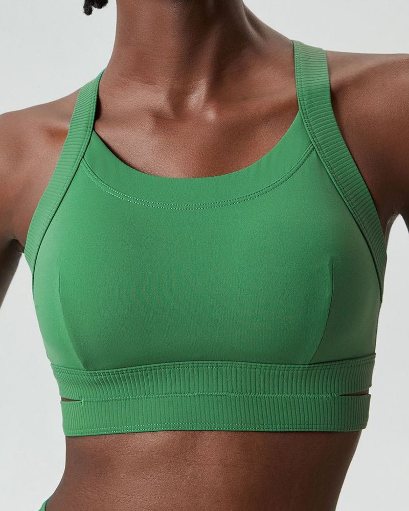 High Protection Adjustable Back Sport Bra S-XL