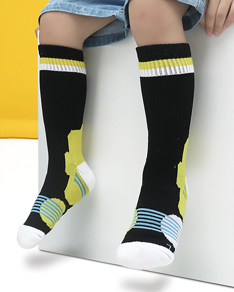 Kids Breathable Basketball Socks