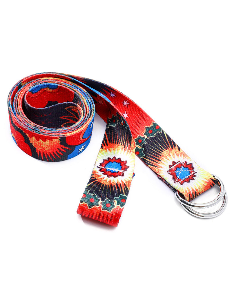 Fashion Printed Yoga Mat Strap(16 Colors)