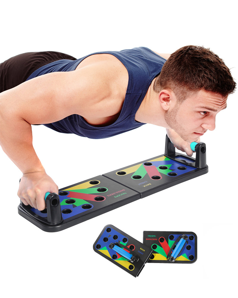 Push-up Rack Folded Board Screen Men Women Body Building Exercise Tools Portable for Home Fitness Training