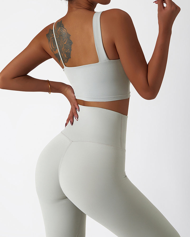 Environmentally Friendly Regeneration Nude Yoga Pants Women&