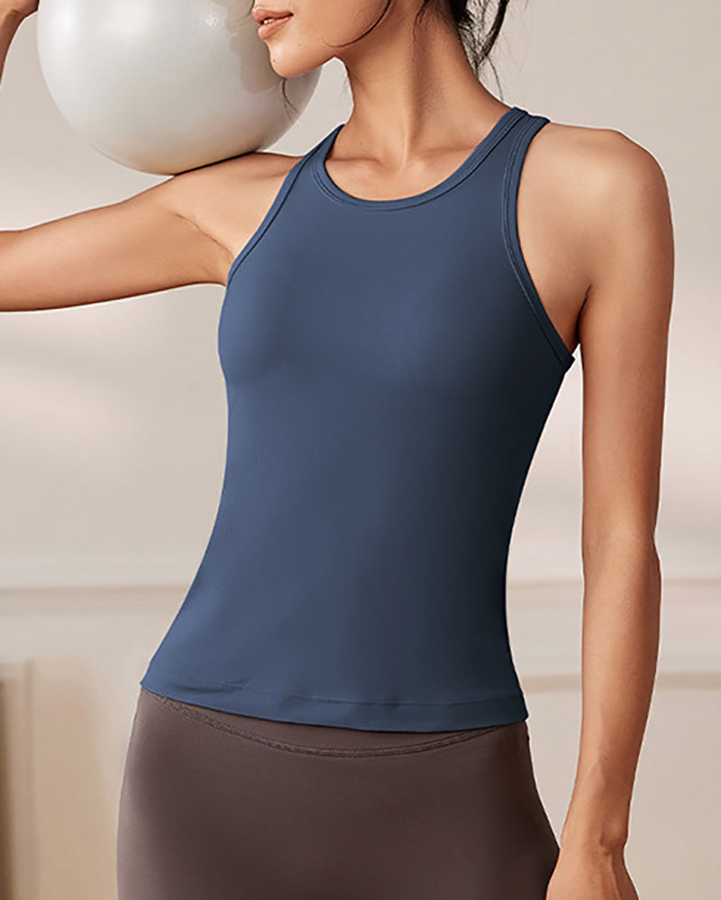 Lulustyle Running Yoga Tops Sports Vest S-XL