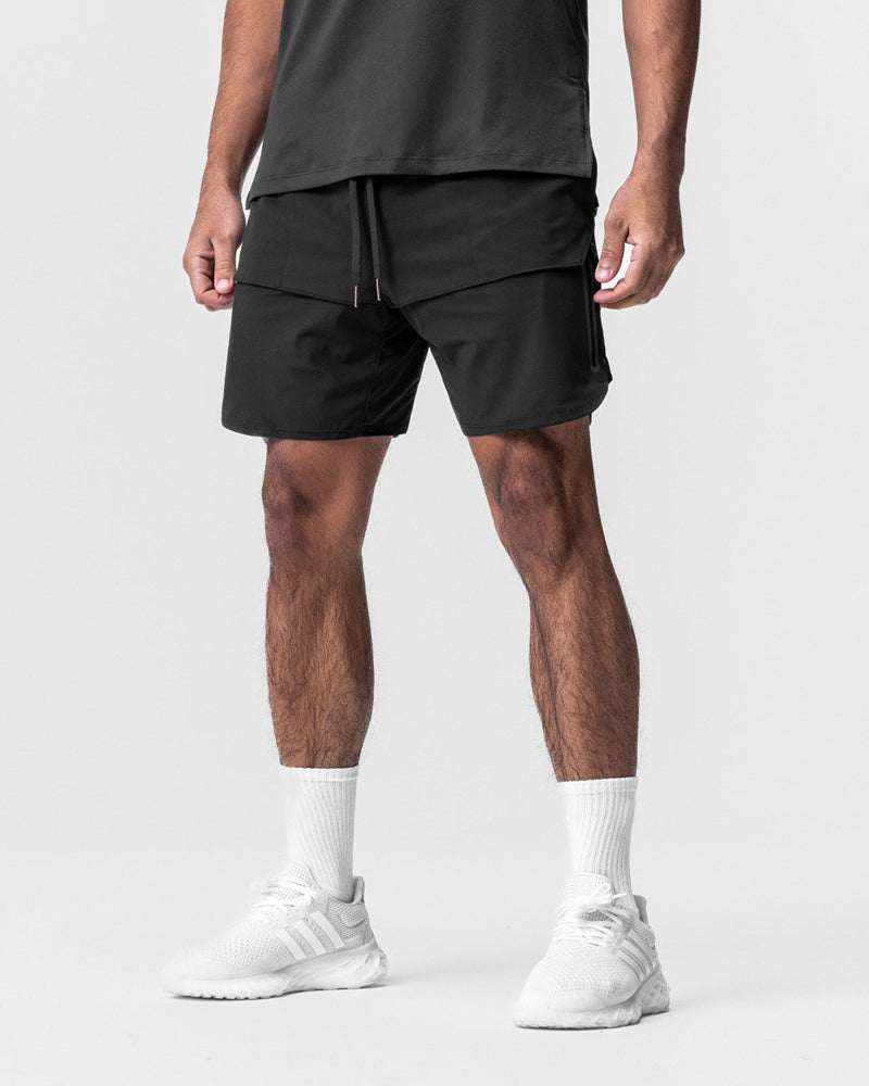 Summer Sports Mens Shorts Black White Navy Blue Gray S-2XL