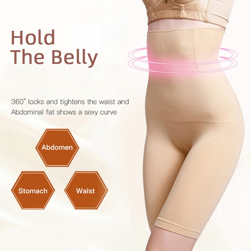 Seamless Women High Waist Slimming Tummy Control Panties Knickers Pant Briefs Shapewear Underwear Butt Lifter Body Shaper