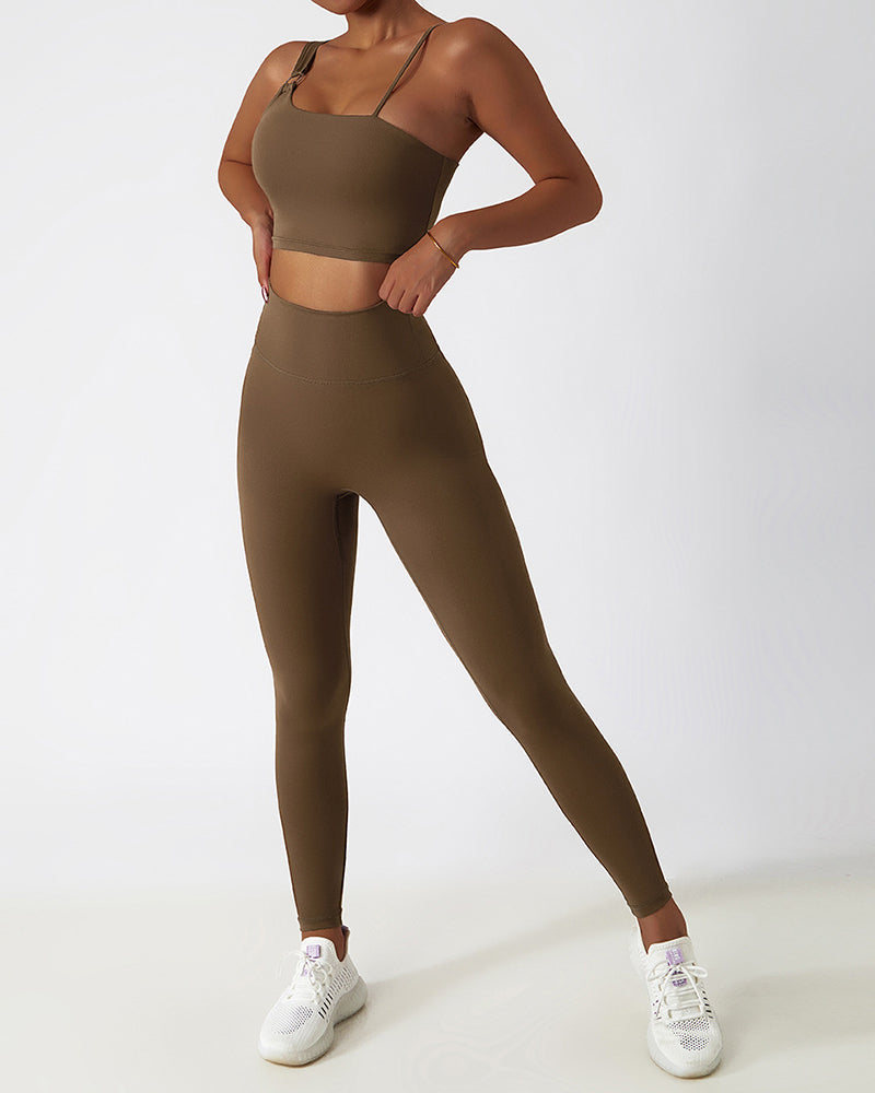 Environmentally Friendly Regeneration Nude Yoga Pants Women&