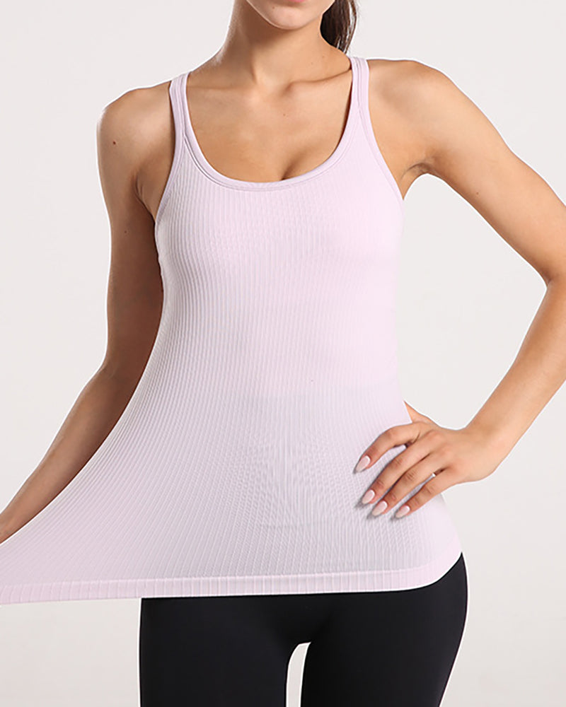 Long Yoga Vest Women&