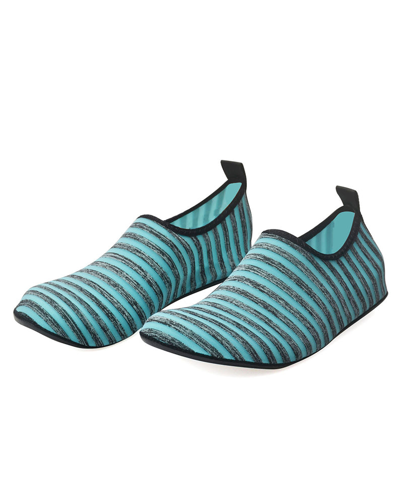 New Stripe Water Sports Shoes Barefoot Quick-Dry Aqua Yoga Socks Slip-on for Men Women