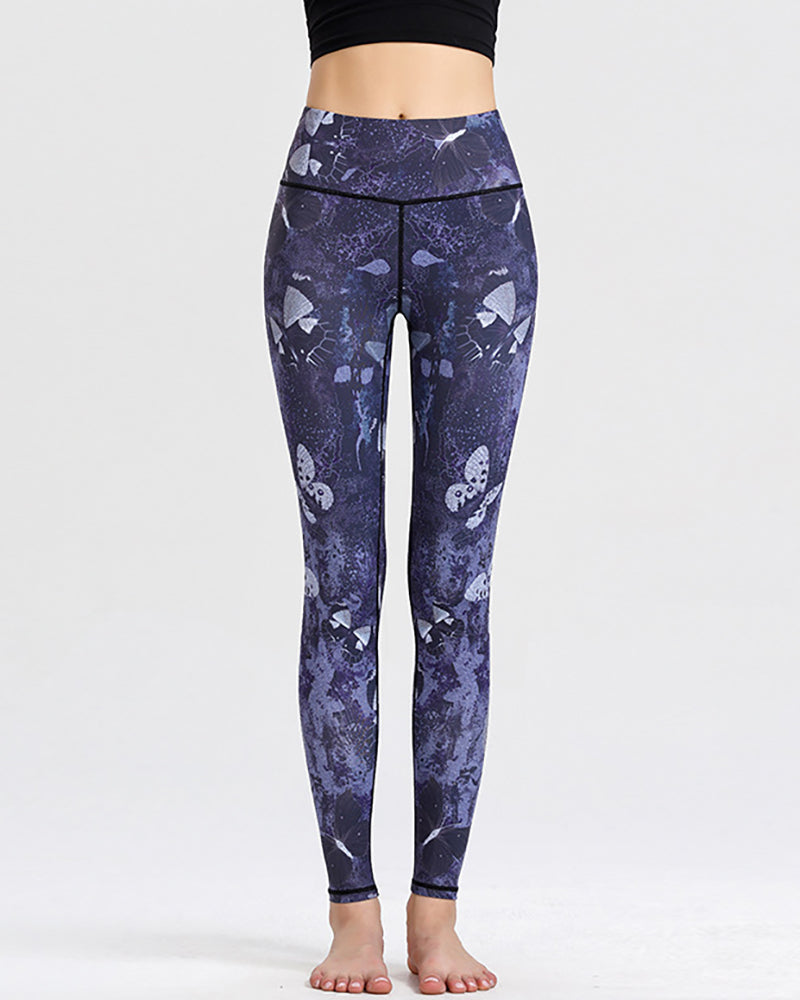 Ladies Fashion New Digital Printed Yoga Pants Women&