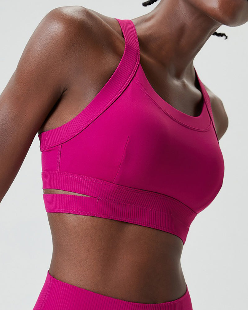 High Protection Adjustable Back Sport Bra S-XL