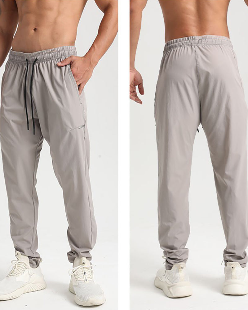 Solid Color Outdoor Running Fitness Training Pants M-3XL Joggers