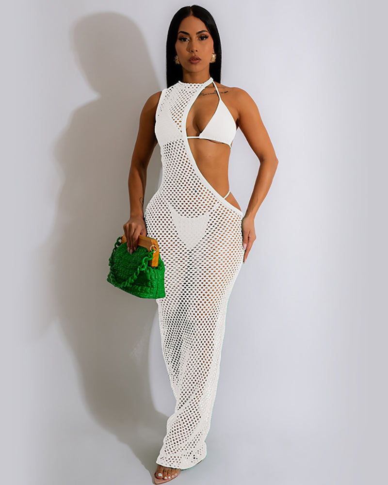 Fishnet Women Beach Dress Not include bikini set