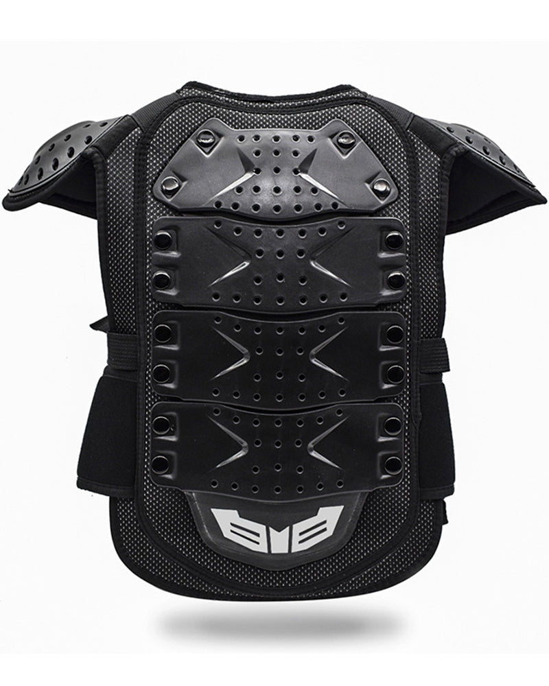 Kids Body Cycling Chest Spine Protector Protective Guard Vest Motorcycle Jacket Child Armor Gear For Motocross Dirt Bike Skating