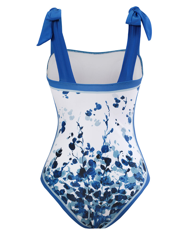 Women Retro Hot Spring Swimsuit Bathing Suit