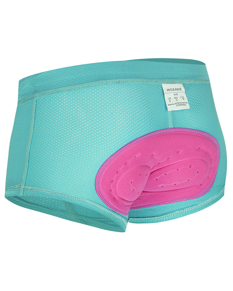 Motorcycle Bicycle Underwear 3D Gel Padded Shockproof Women&