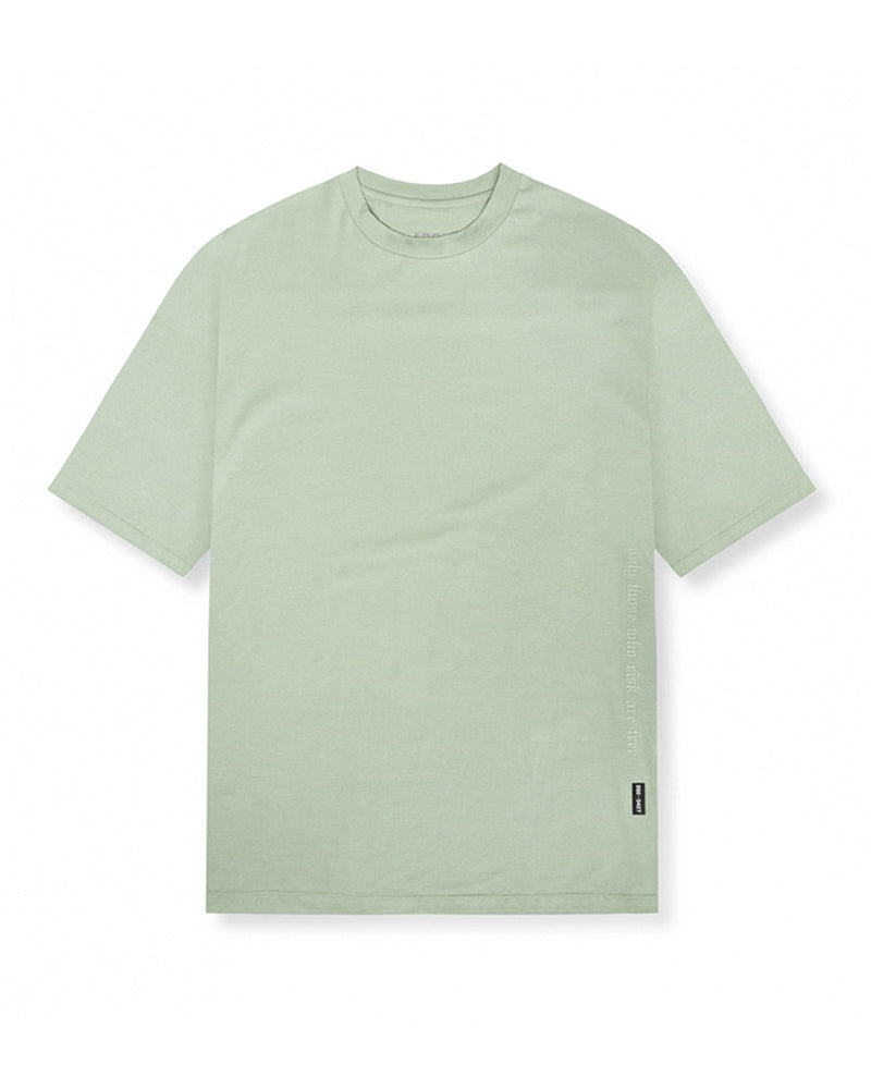 Summer Solid Color Short Sleeve Crew Neck Men&