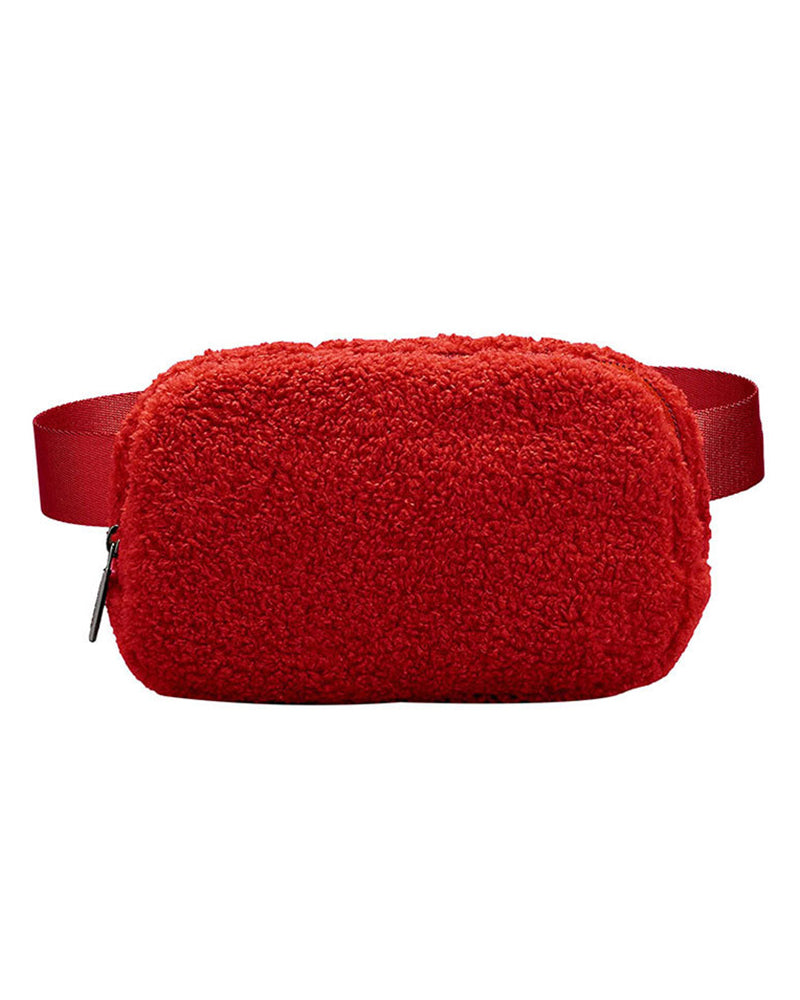 Hot Sale Fleece Belt Bag