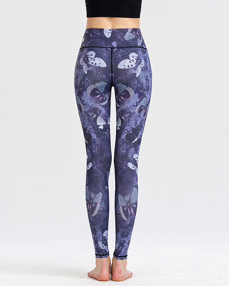 Ladies Fashion New Digital Printed Yoga Pants Women&