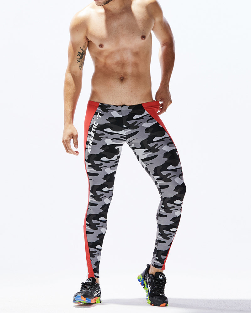 Newest Legging Yoga Long Camo Men&