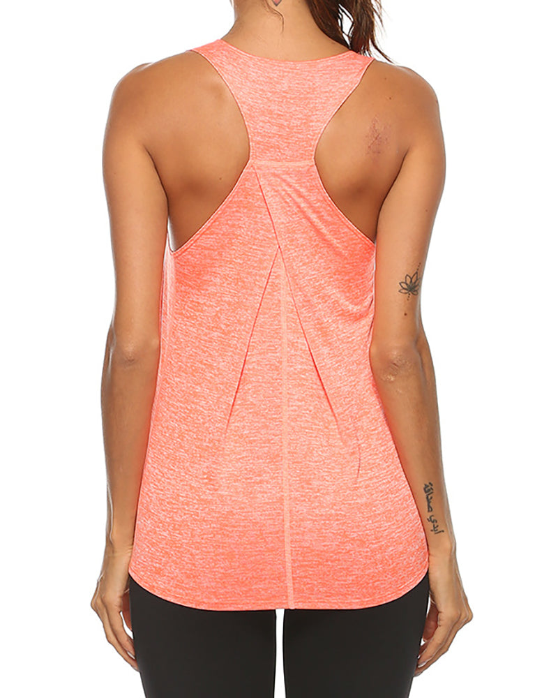 Sleeveless Women Yoga Top Fitness Yoga Clothing Vest Tank S-XXL