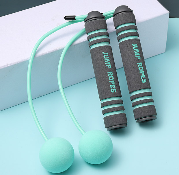 Cordless Skipping Fitness Weight Exercise Fat Burning Slimming Wireless Ball Dual-Use Skipping Rope