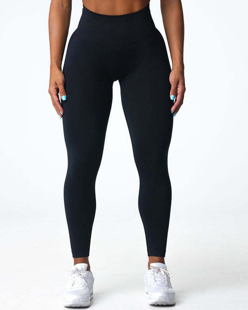 Women High Waist Slim Seamless Yoga Legging S-L