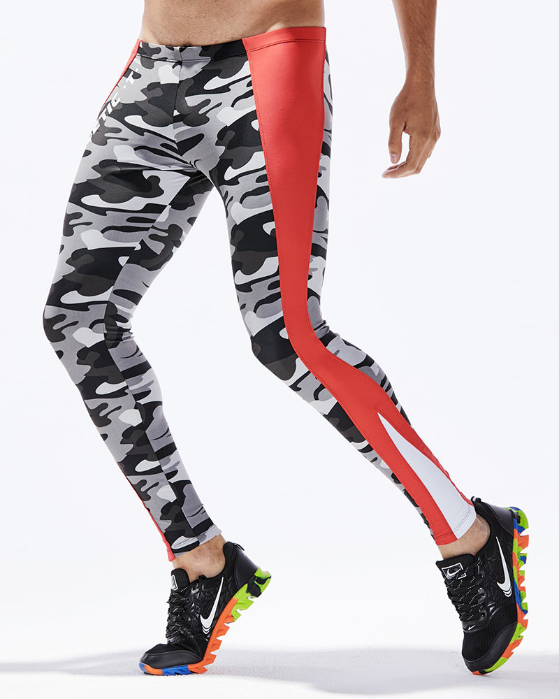 Newest Legging Yoga Long Camo Men&