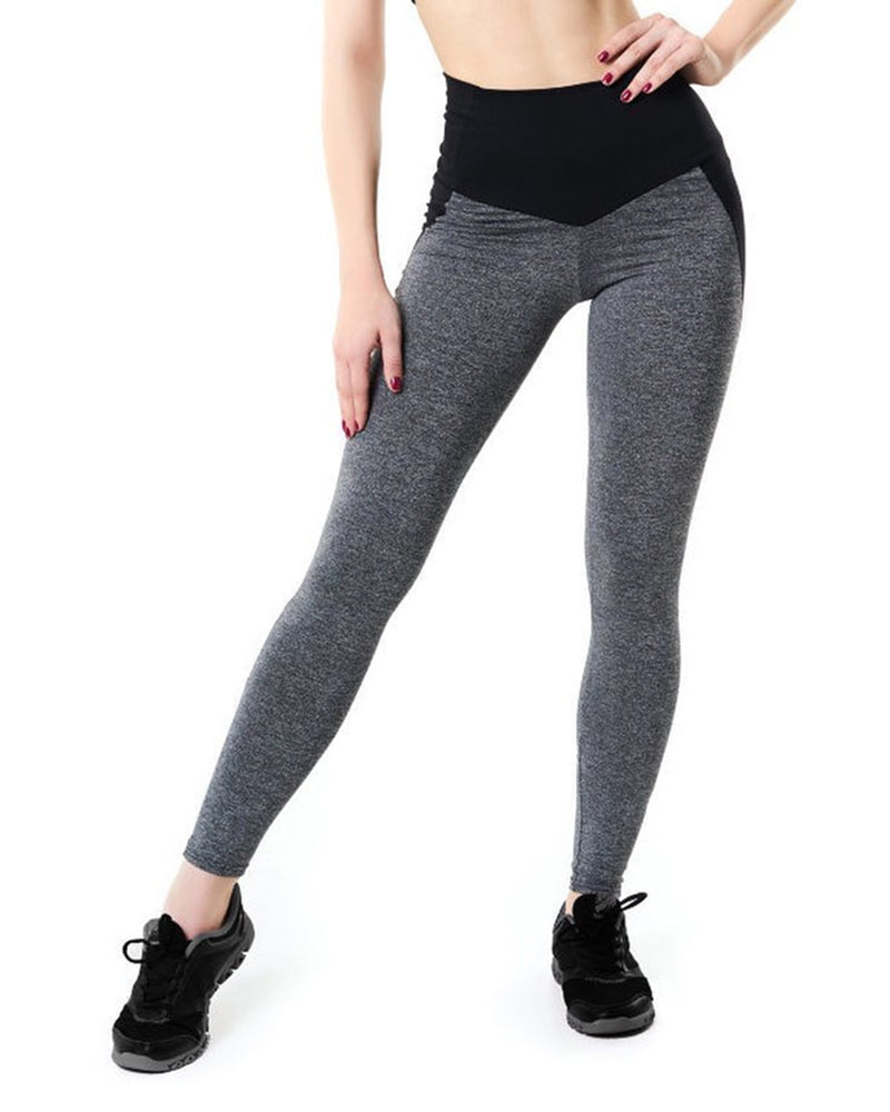 Color Block Fitness Gym Leggings Seamless Yoga Pants