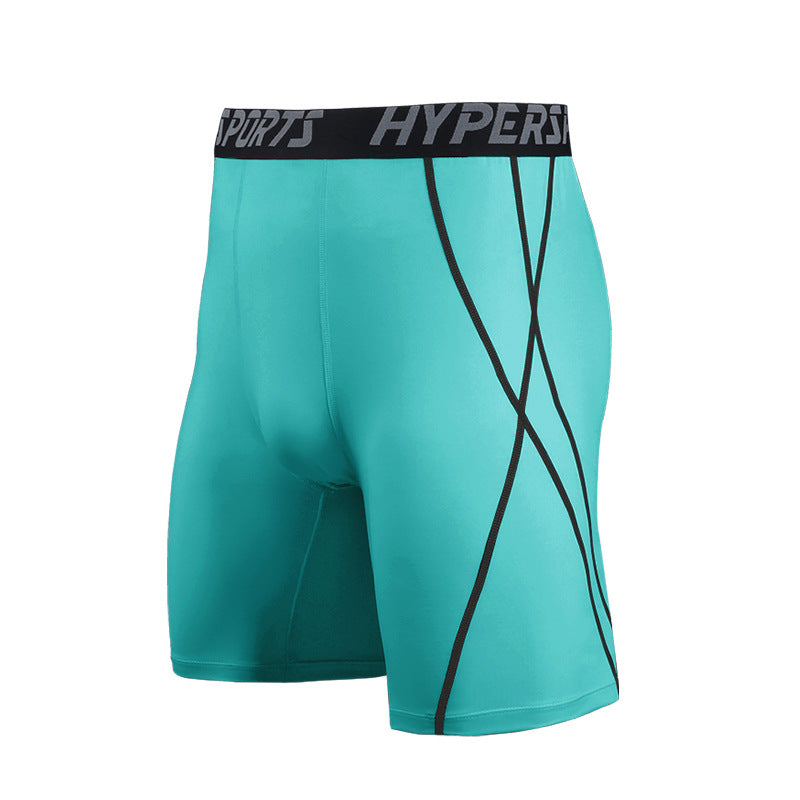 3 Pcs Sports Tight Shorts Men&