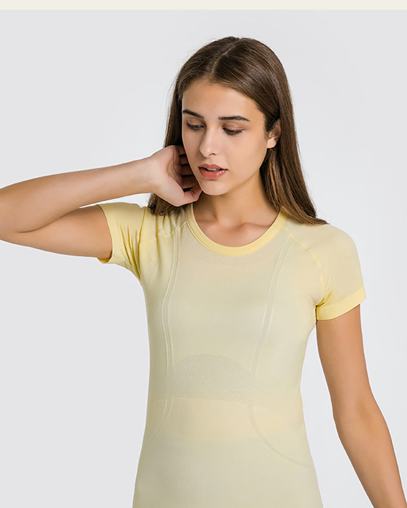 New O-Neck Light Soft Breathable Sport T-shirt 4-12