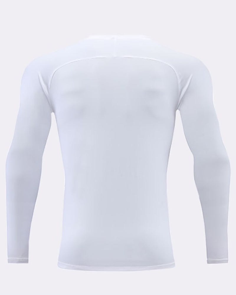 Sports Long Sleeve Crew Neck Men&