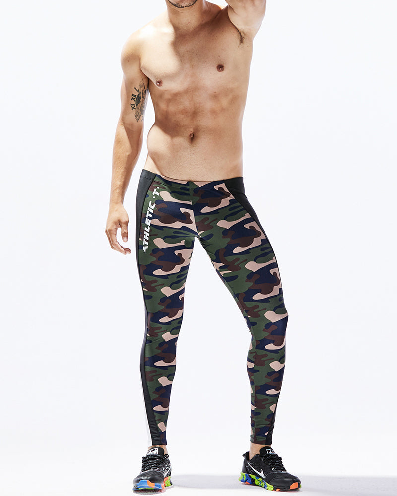 Newest Legging Yoga Long Camo Men&