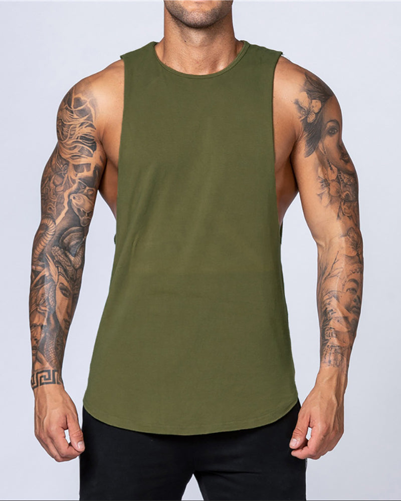 Wholesale Summer Solid Color Loose Men&