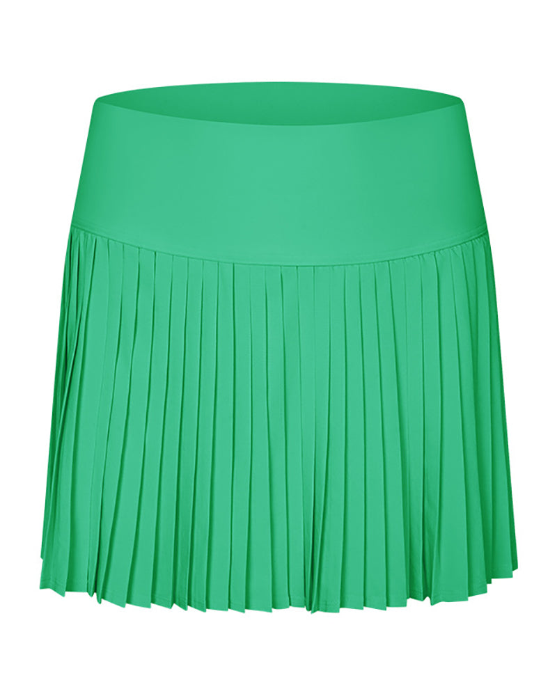 Women Golf Quick Dry High Waist Pocket Pleated Tennis Skirts 4-12