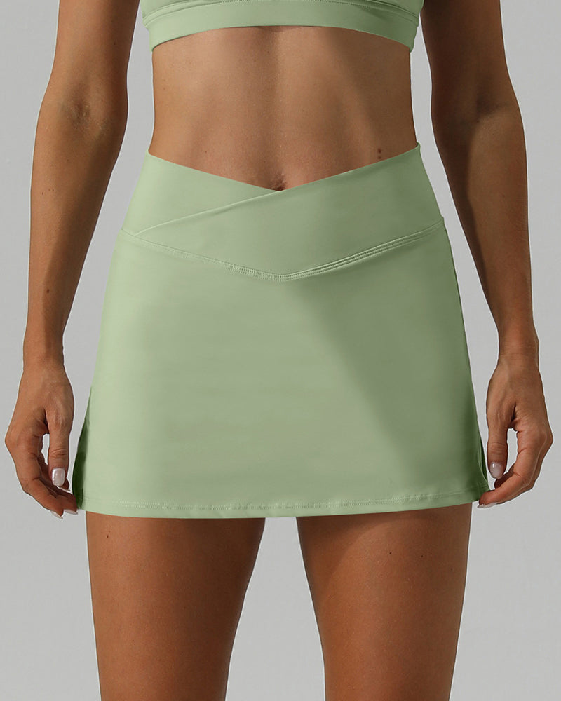 New Yoga Breathable Mini Running Sports Tennis Skirt