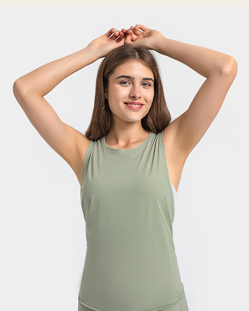 New Women Spring & Summer Breathable Quick Dry New Yoga T-shirt Vest 4-12