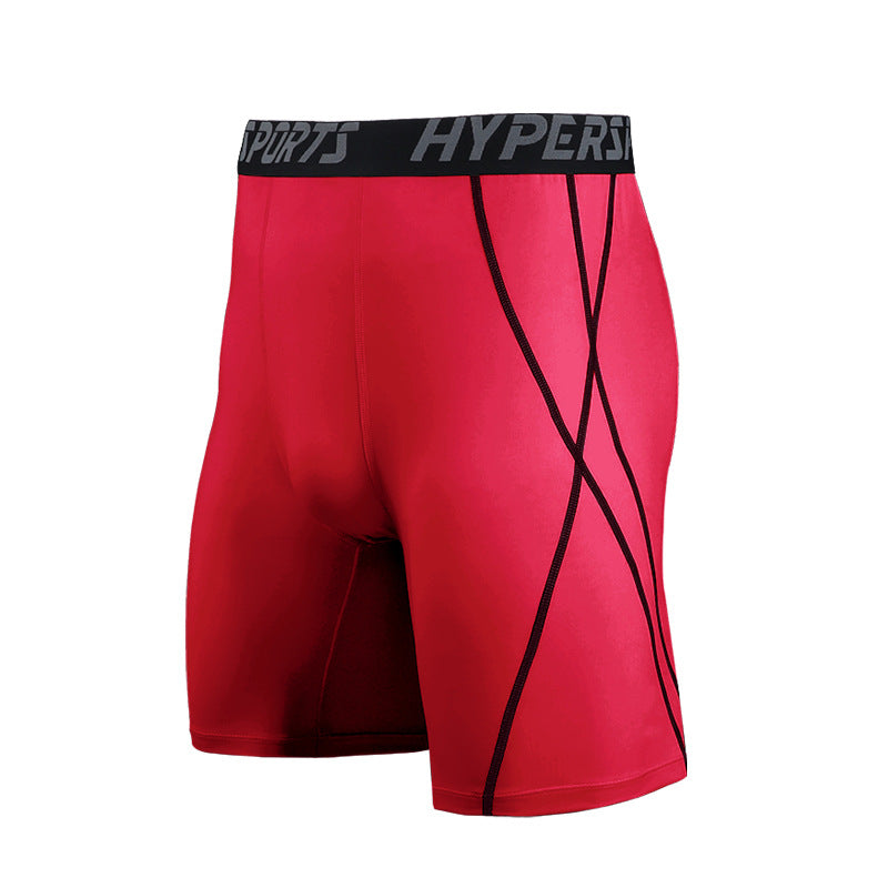 3 Pcs Sports Tight Shorts Men&