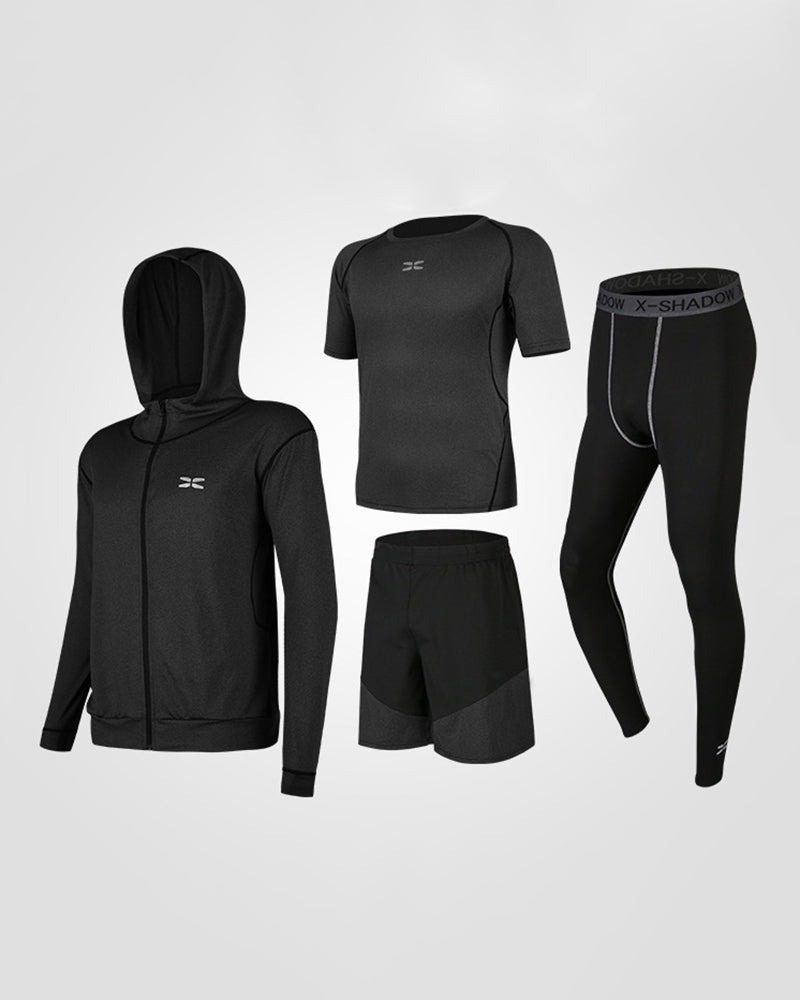 Mens Cation Casual Running Sports Training Sports Suits Active Wear S-3XL