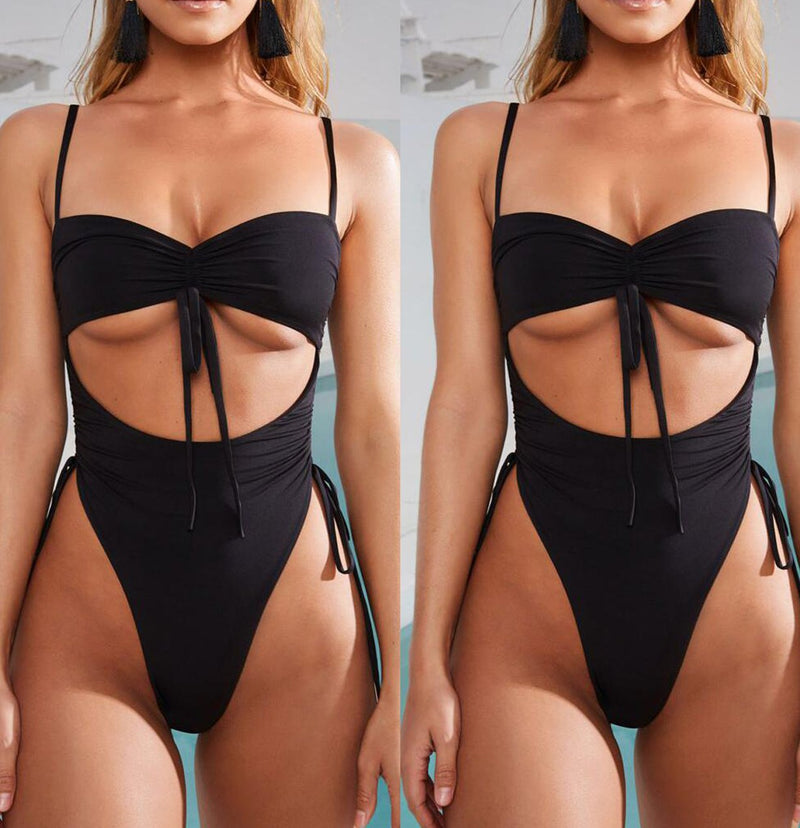 Women New Fashion New Solid Women One Piece Bikini OM20237