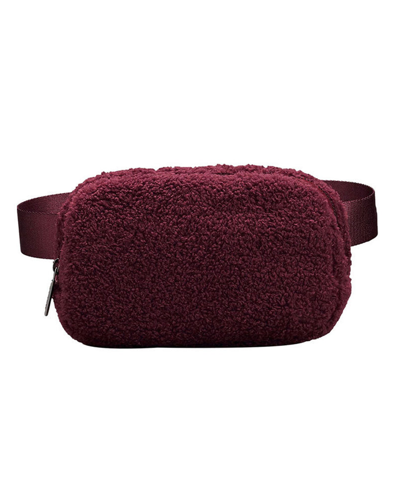 Hot Sale Fleece Belt Bag