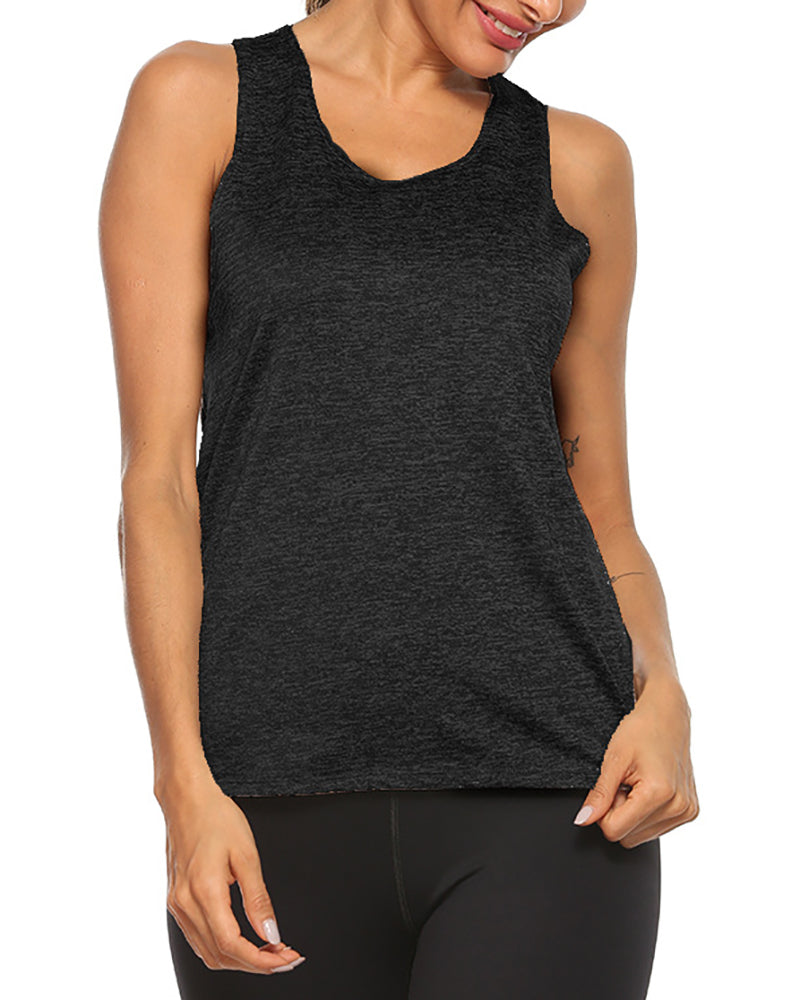 Sleeveless Women Yoga Top Fitness Yoga Clothing Vest Tank S-XXL